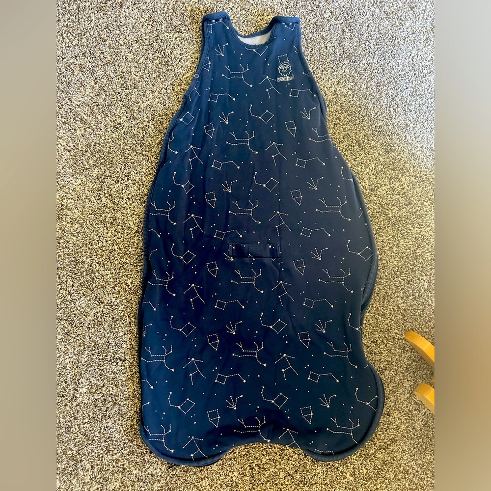 Woolino 4 Season Ultimate Baby Sleep Bag, Merino Wool, Night Sky, 2 - 4 Years
